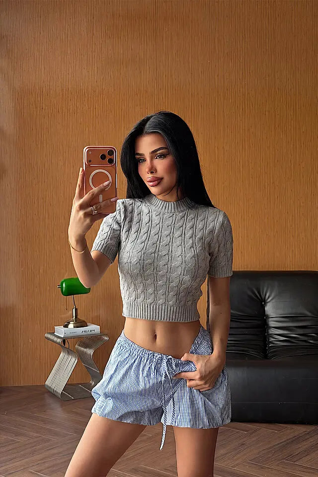 EYY Women Grey Basic Sweater - Monterrey