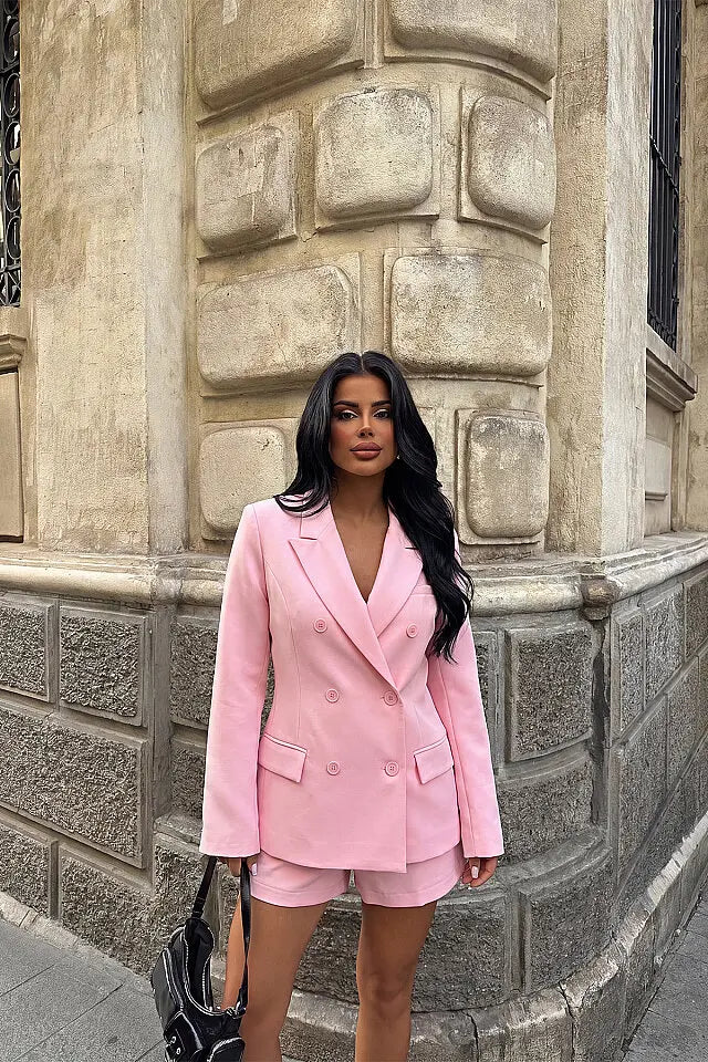 EYY Women Pink Shorts Set - Friedrichshafen