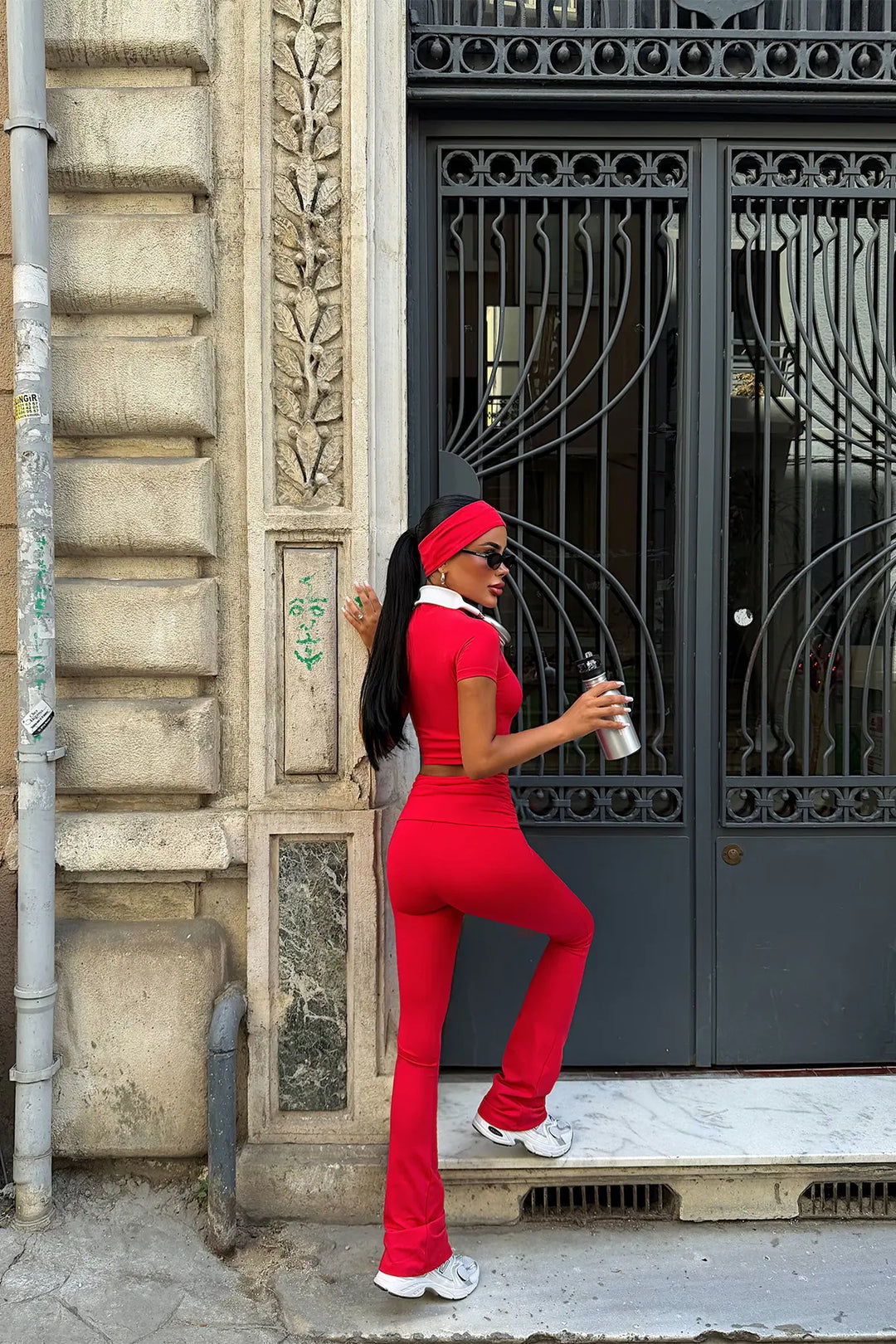 EYY Women Red 3-Piece Set - Ixtlahuaca