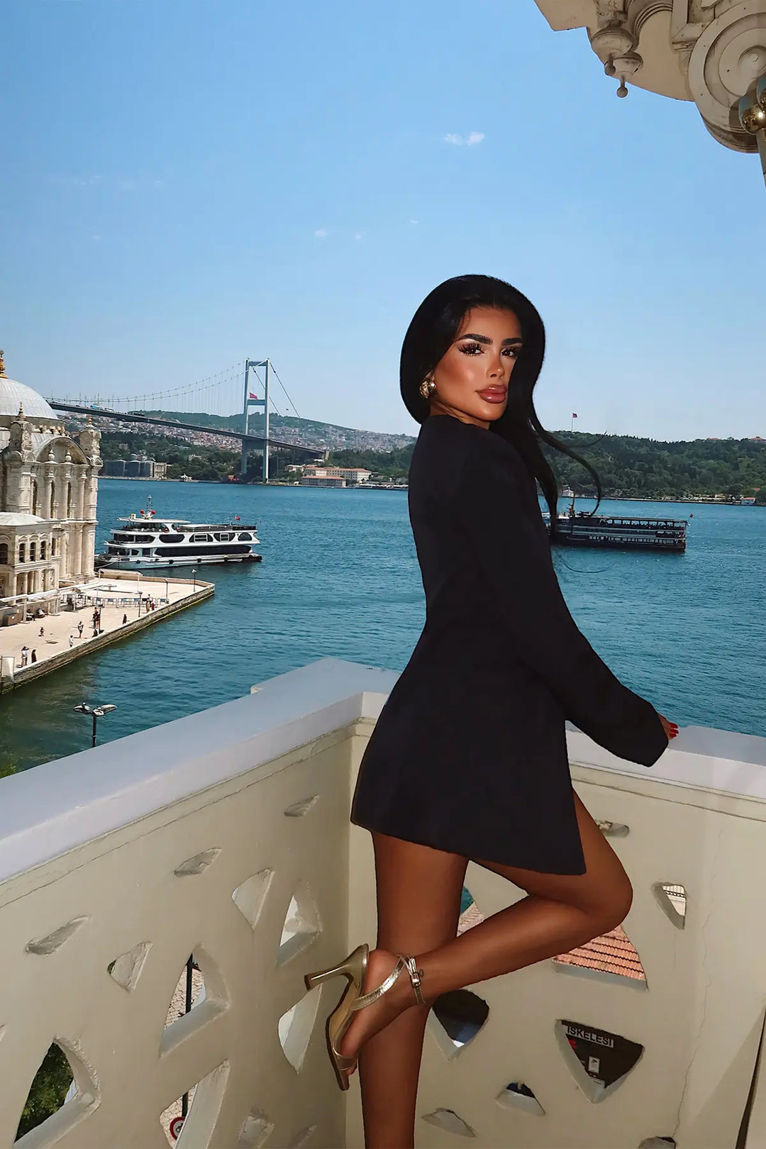 EYY Women Black Shorts Set - Tortosa