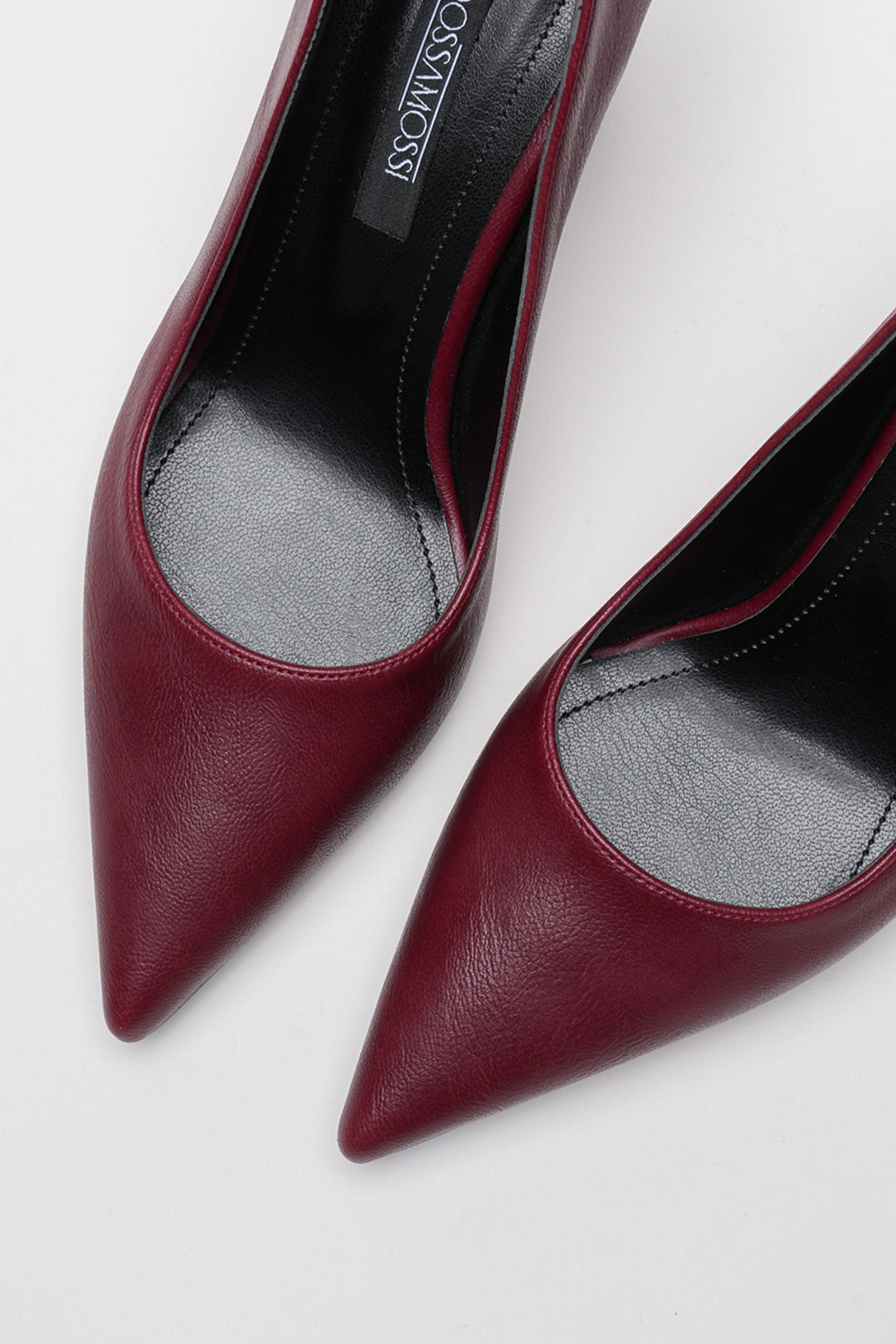 DSM Ernio Bordeaux Leather High Heel Women's Shoe - La Porte