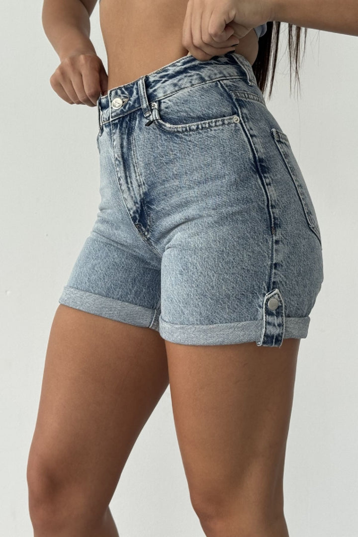 XLJ Double Folded Bottom Denim Short Mixed - Rastatt