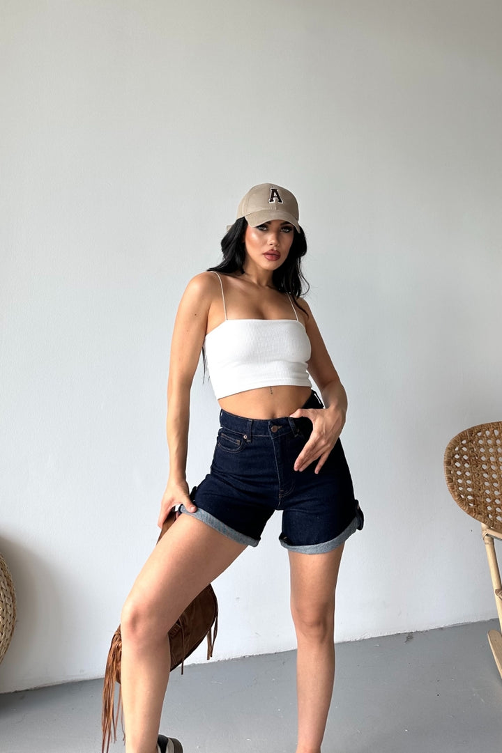 XLJ Double Folded Bottom Denim Short Mixed - Bad Homburg