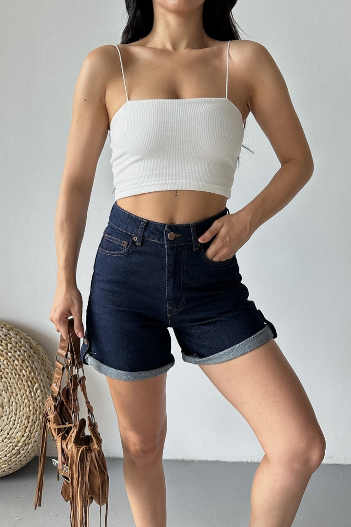 XLJ Double Folded Bottom Denim Short Mixed - Bad Homburg