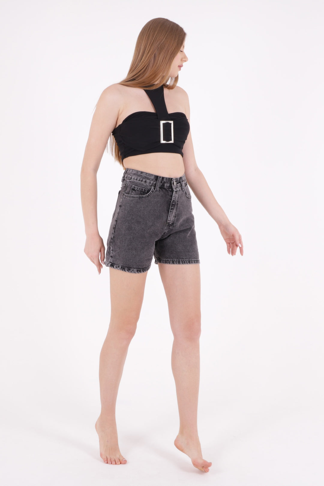 XLJ Double Folded Bottom Denim Short Mixed - Fitchburg