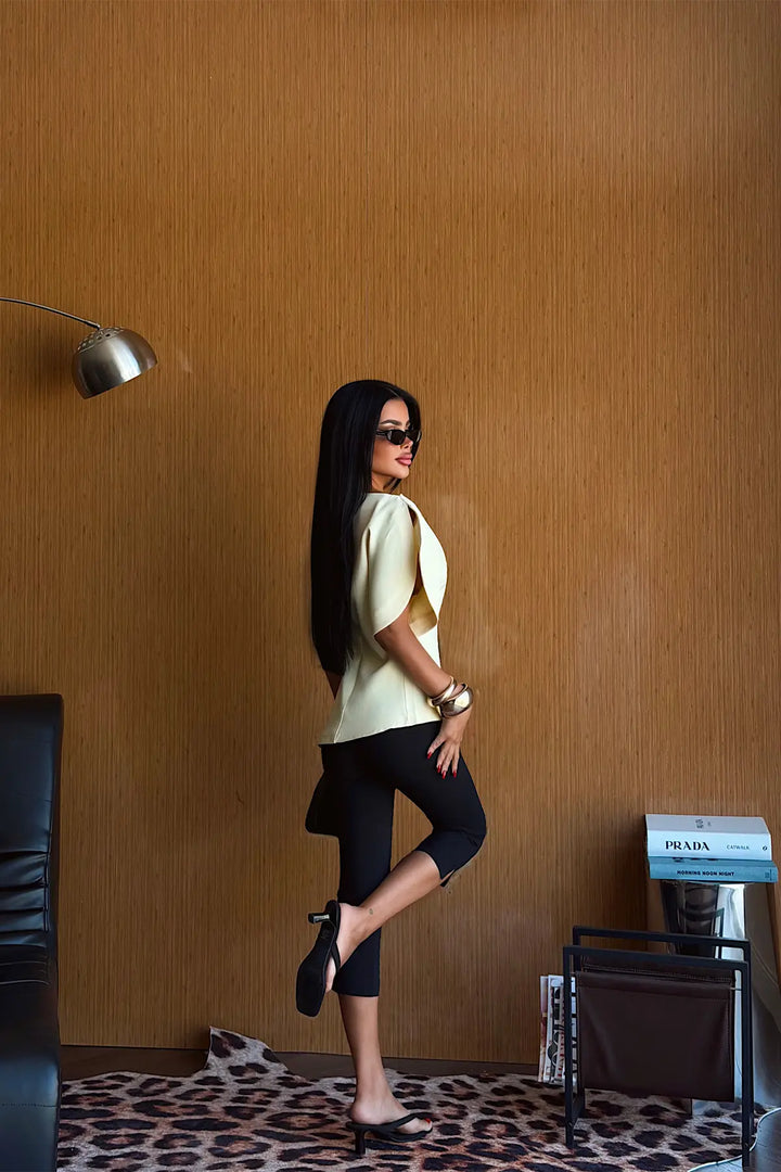 EYY Women Yellow Basic Blouse - Buzău