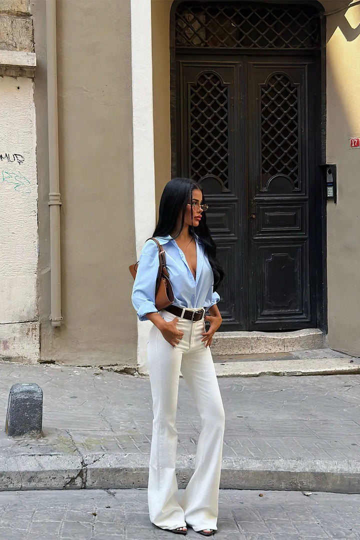 EYY Women White High-Waisted Jeans - Richmond