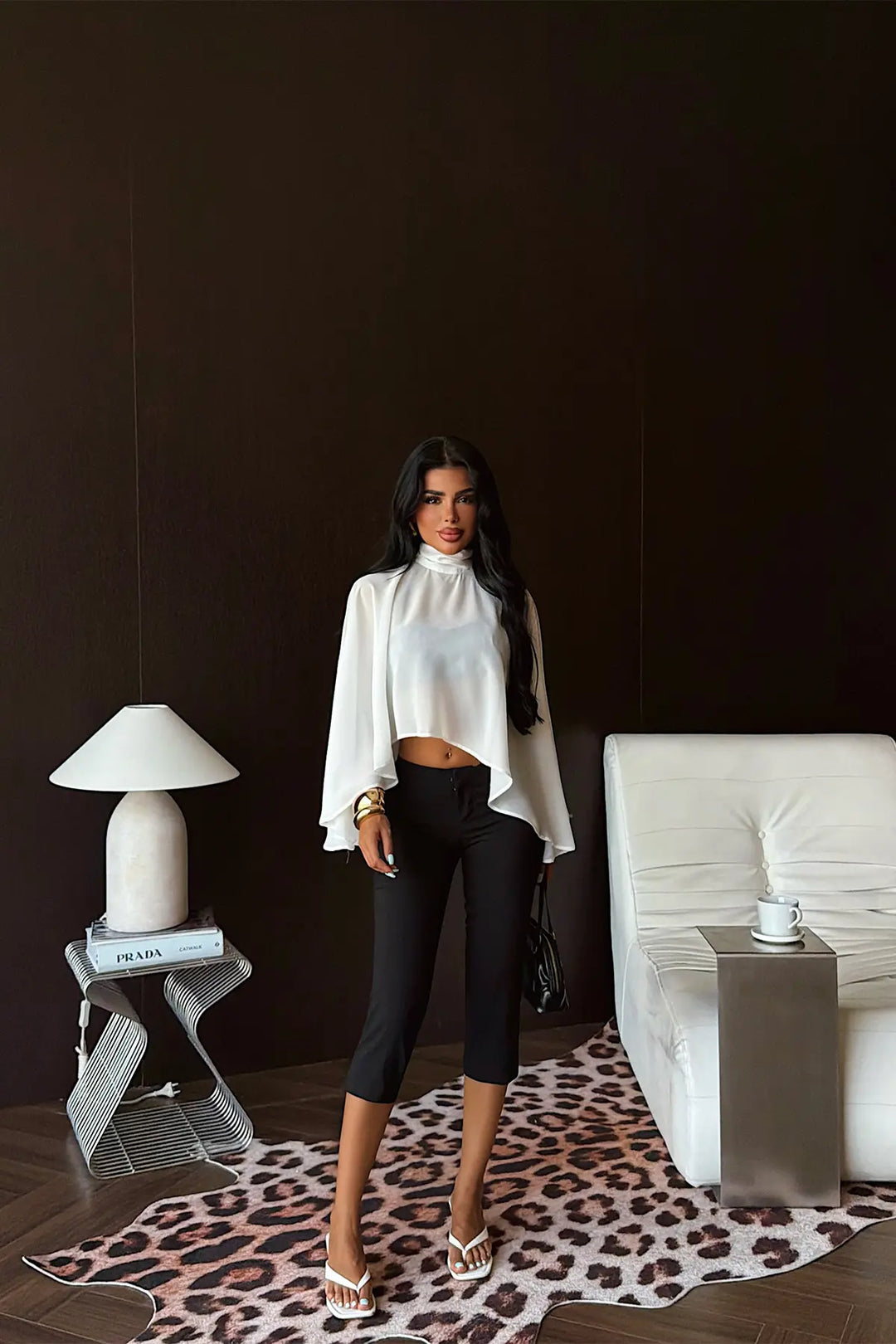 EYY Women White Transparent Blouse - Cagnes-sur-Mer