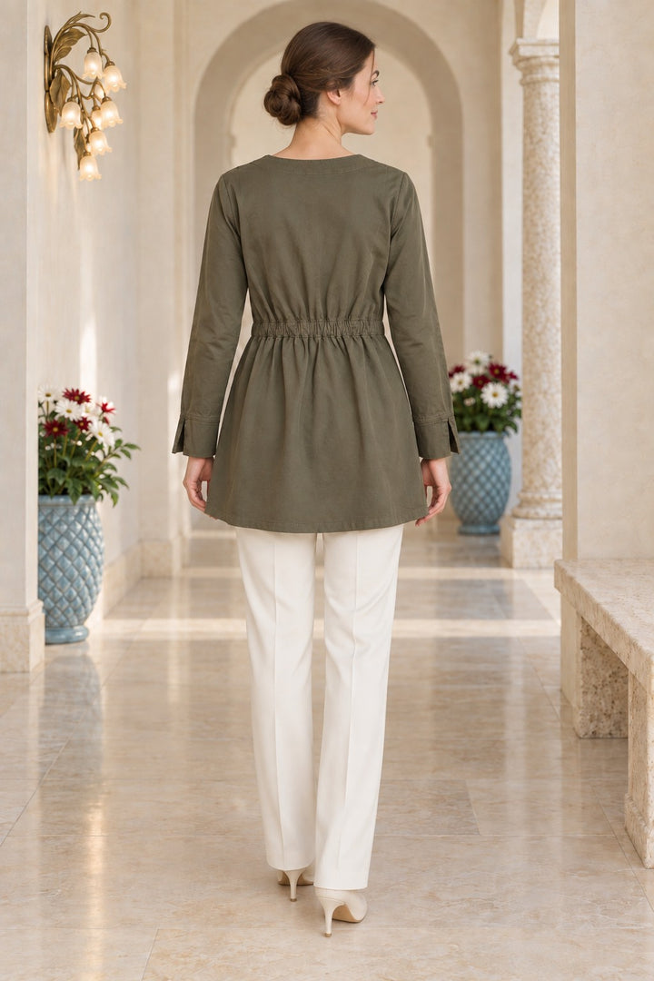 XLJ Medium Size Shirt with Elastic Waistband 6372 - Benalmádena