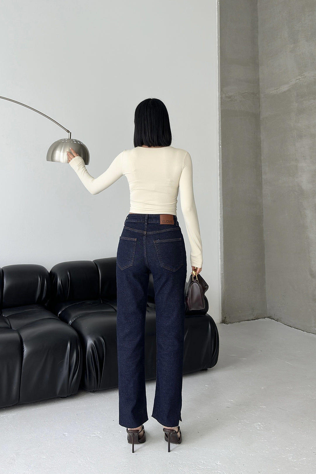 XLJ Mom Jean with Side Slits 1774 - Dessau-Rosslau