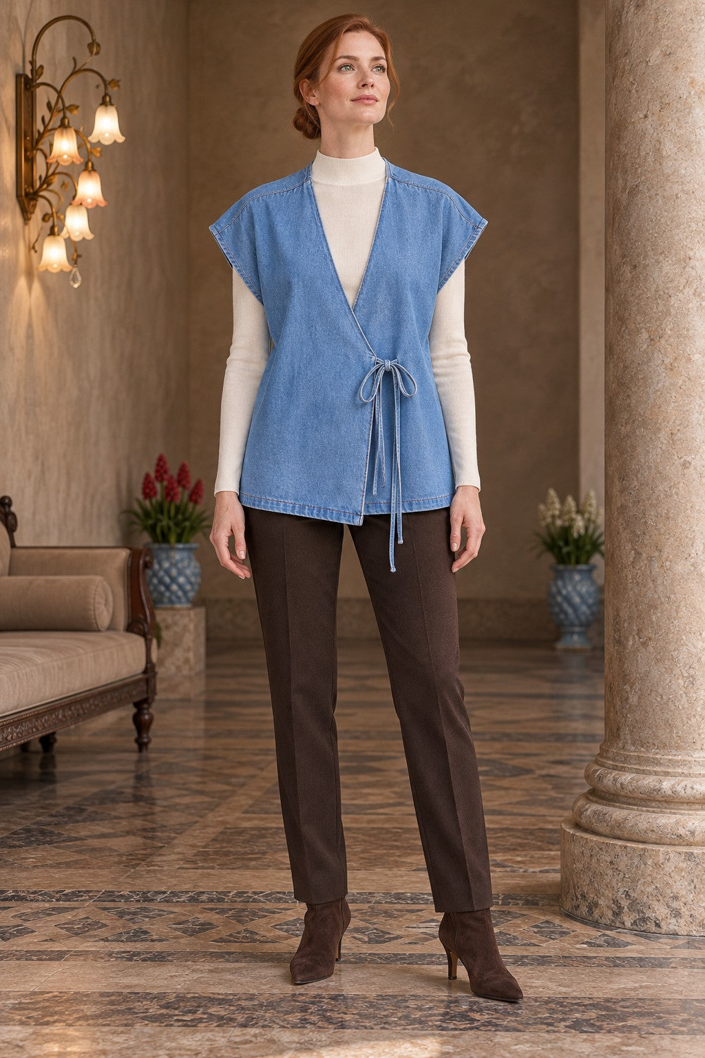 XLJ Lace-up Vest 6247 - San Adrián de Besós