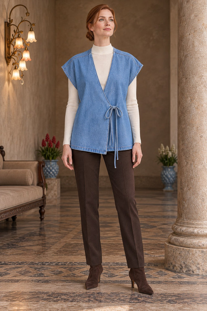 XLJ Lace-up Vest 6247 - San Adrián de Besós