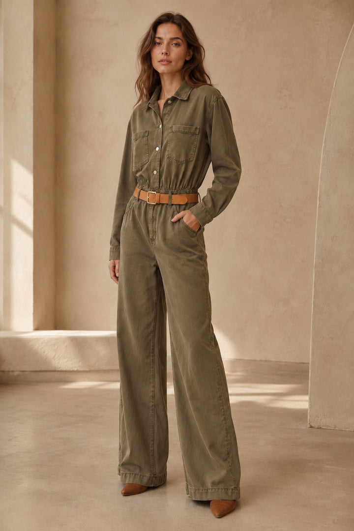 XLJ Overalls with Elasticated Waist - Odessa