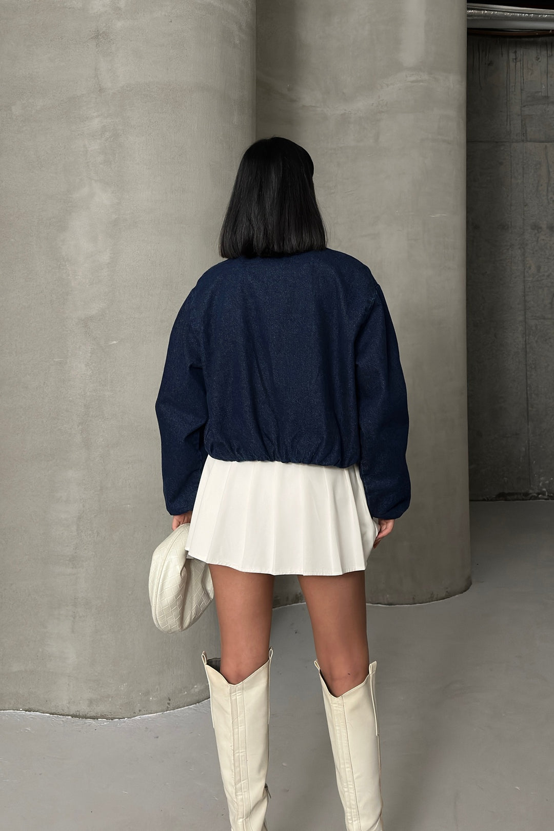 XLJ Cropped Zip-Up Jacket - Southend