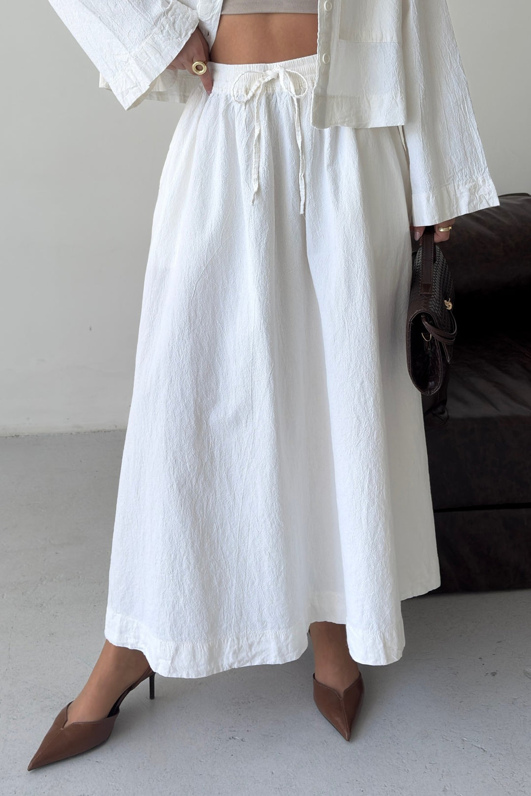 XLJ Elasticated Long Skirt - Barnsley