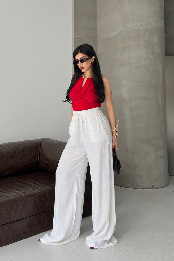 XLJ Elasticated Relaxed Trousers - West Babylon