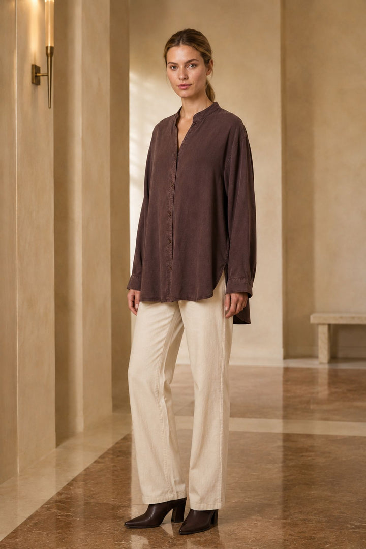 XLJ Long-Sleeved V-Neck Shirt HS641 - Council Bluffs