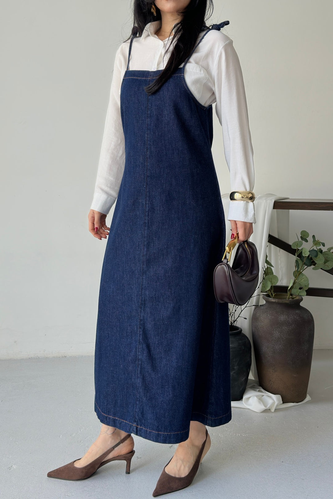 XLJ Strappy Relax Dress - Redwood City