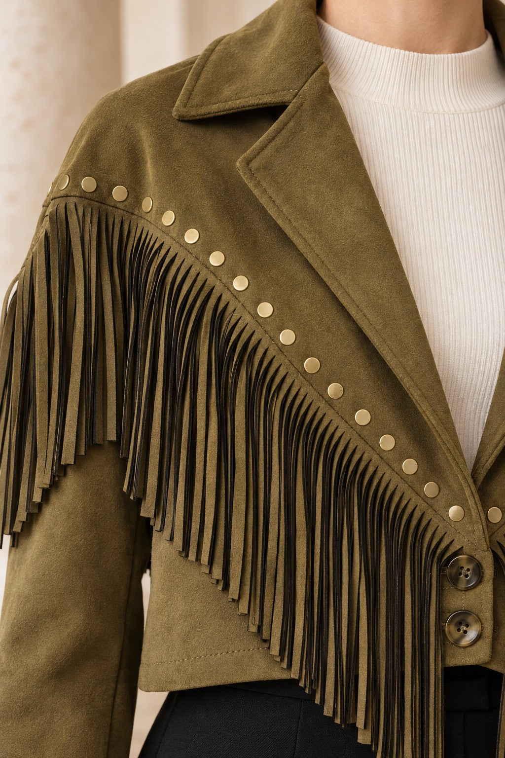 XLJ Short Jacket with Tassel Lining 6381 - Naucalpan de Juárez
