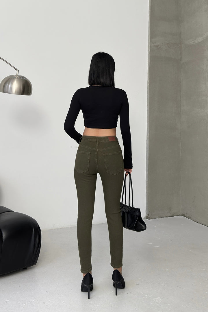 XLJ High Waisted Ankle Length Skinny Jean 815 - Chicoutimi