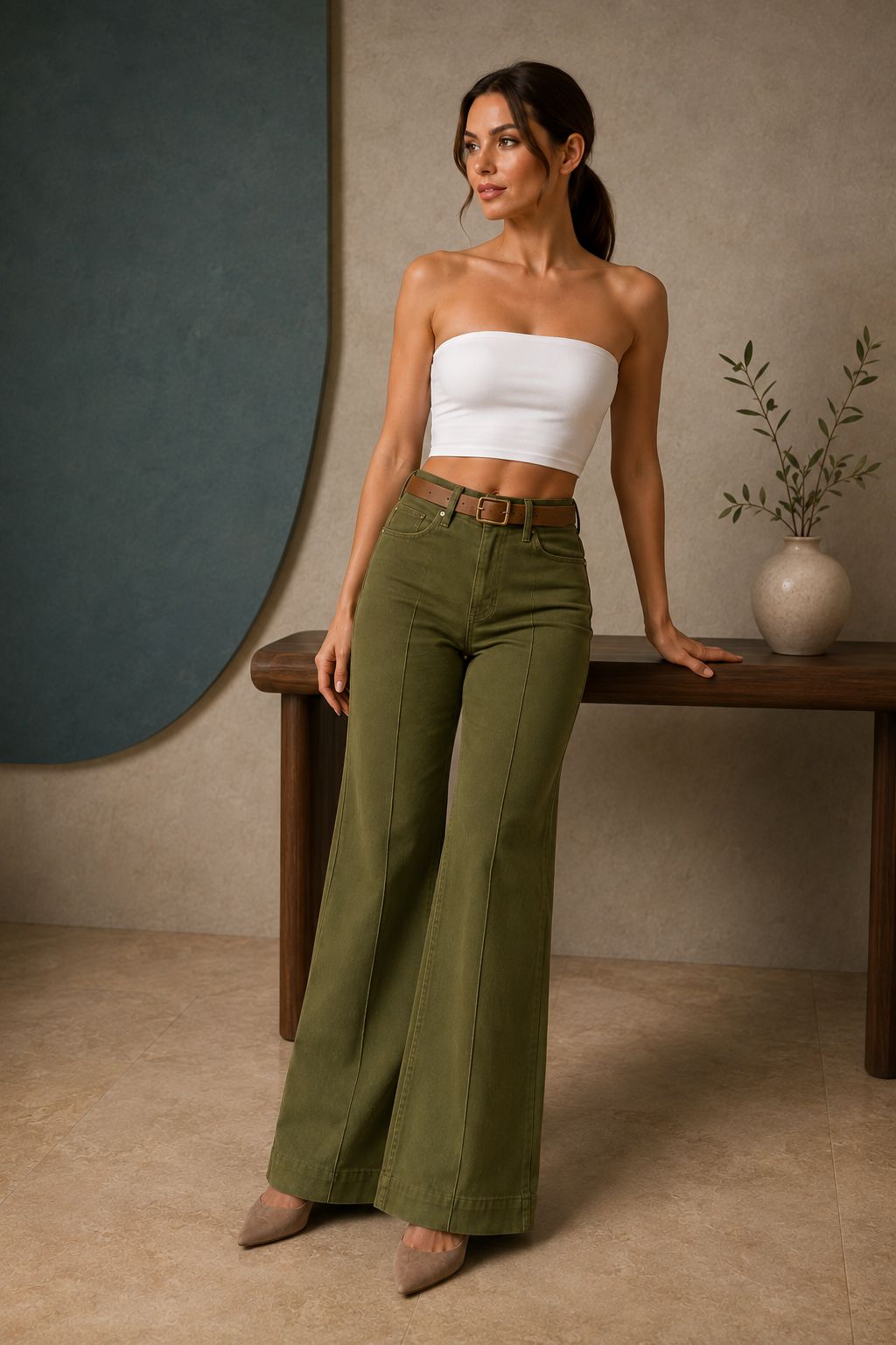 XLJ Jeans with Topstitch Detail - Washington
