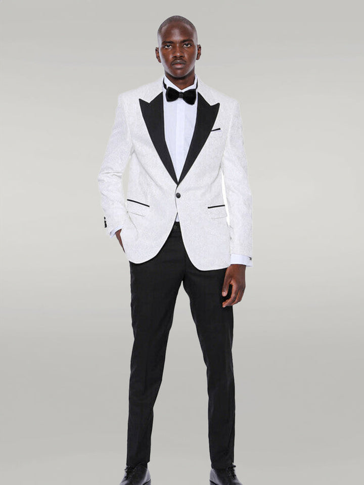 WSS Grey Sparkly Patterned Party Blazer  - Singen