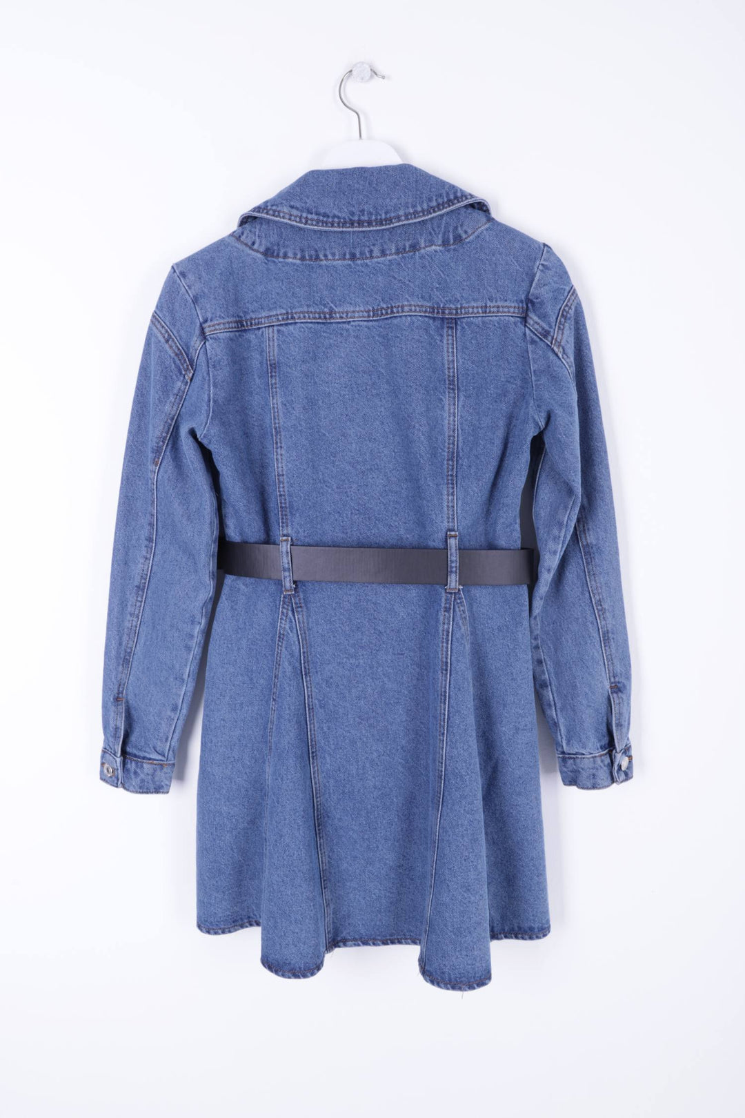 XLJ Denim Dress with Leather Belt Mixed - Pensacola