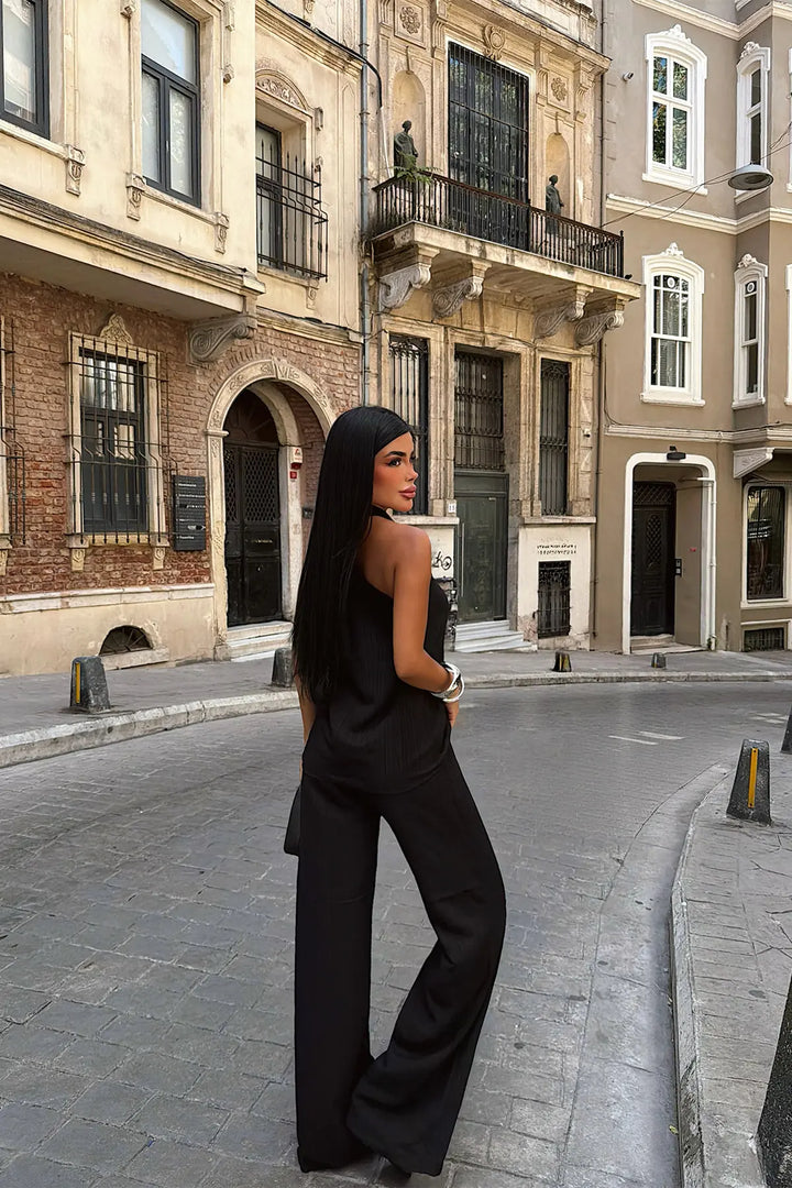 EYY Women Two-Piece Set with Black Trousers - Medgidia