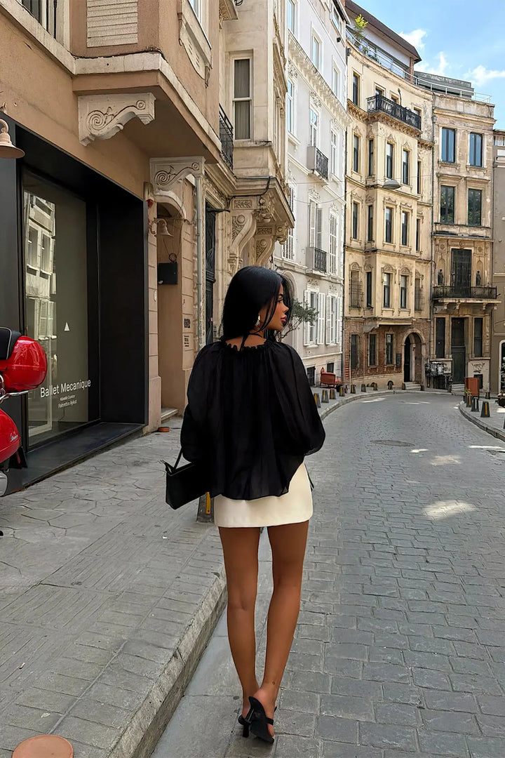 EYY Women Black Gite Blouse - Lutsk