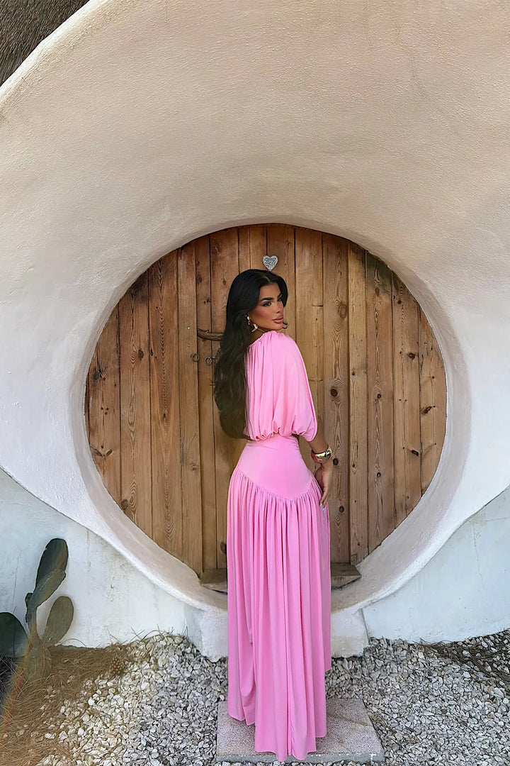 EYY Women Pink Skirt Set - Halle