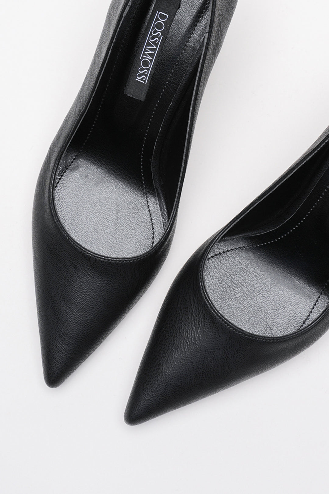 DSM Ernio Black Leather High Heel Women's Shoe - Wildwood