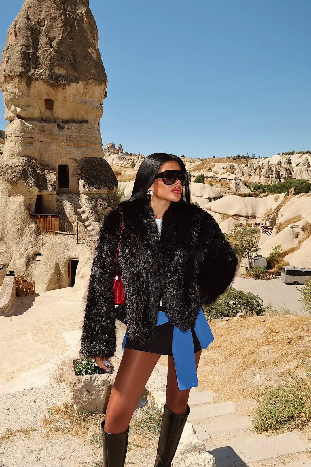 EYY Women Black Rufina Fur - Dornbirn