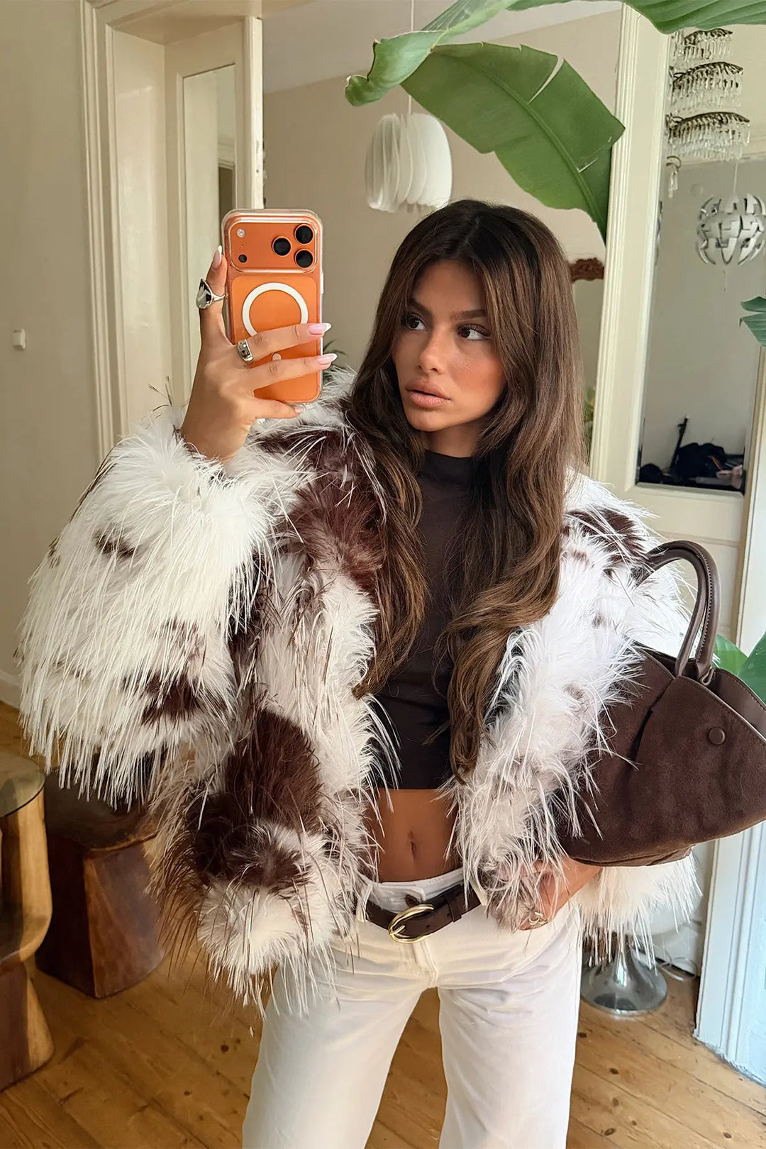 EYY Women Two-Tone Fur - Singen