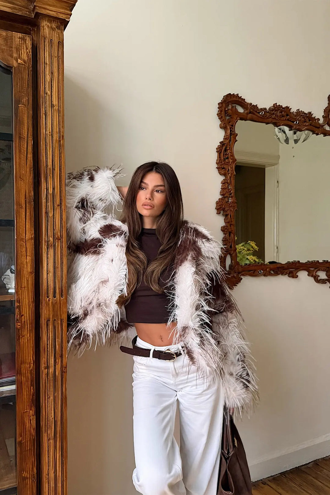 EYY Women Two-Tone Fur - Singen