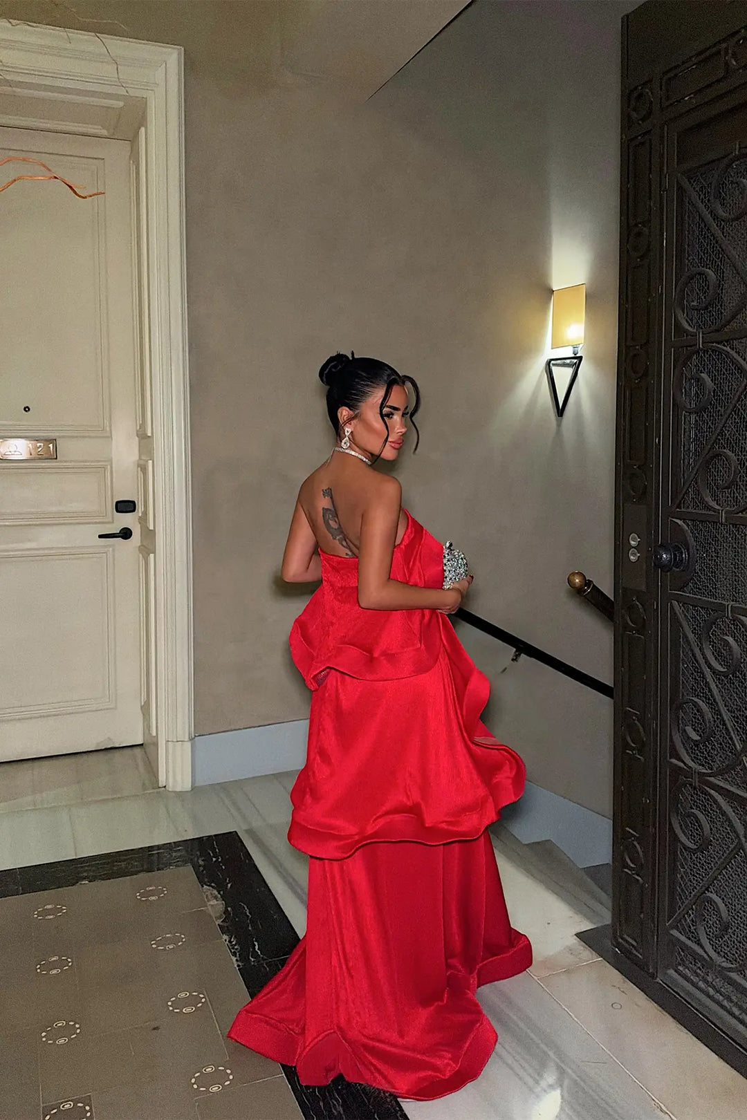 EYY Women Long Red Dress - Chilpancingo