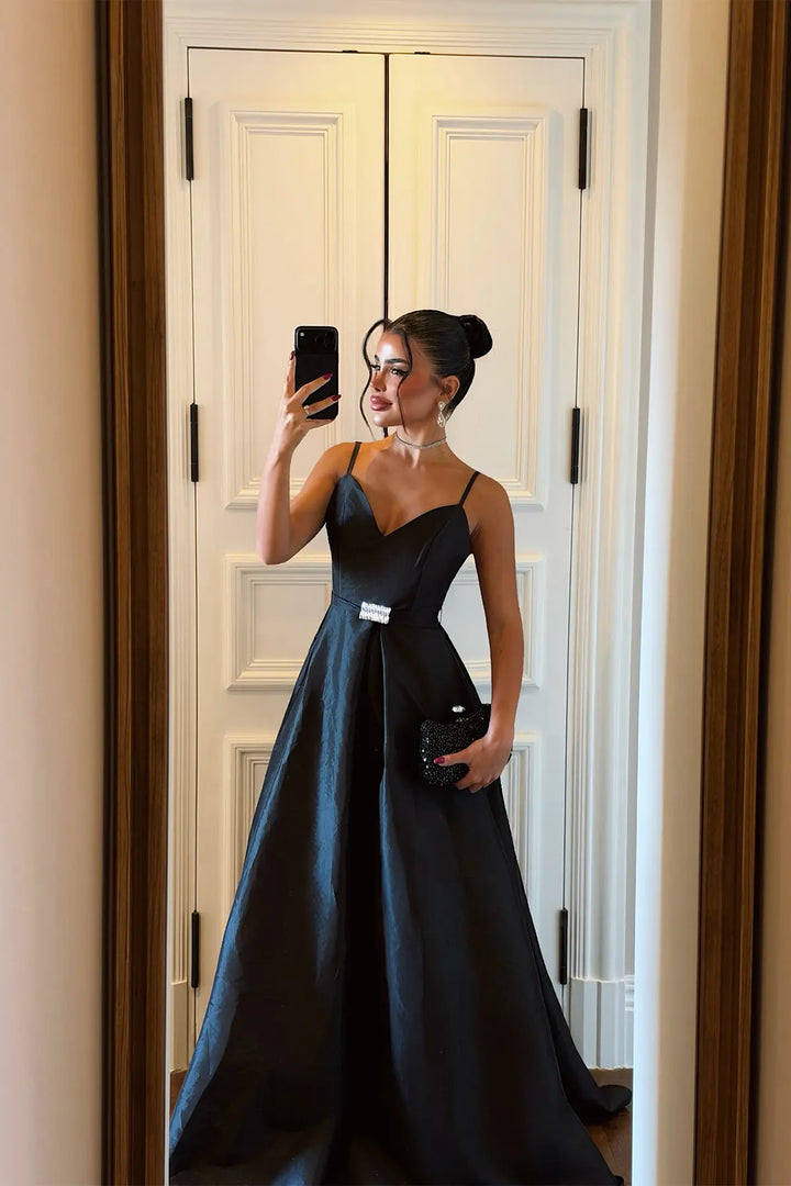 EYY Women Black Strappy Dress - Anaheim