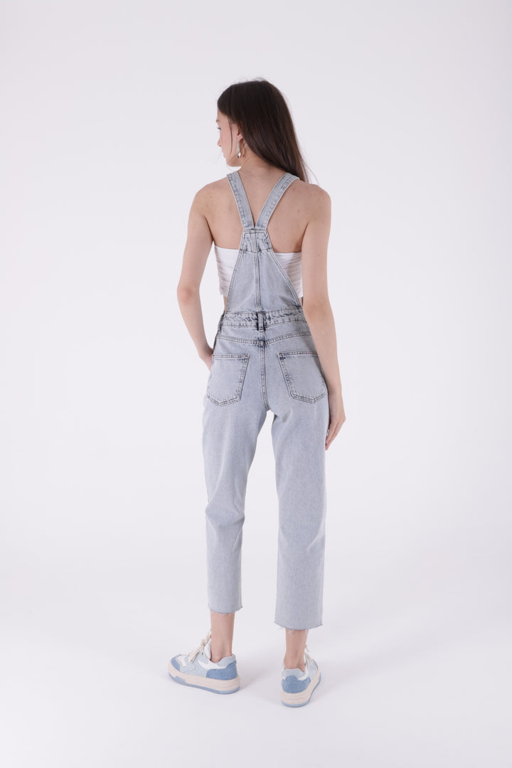 XLJ Mom Denim Overalls Mixed - Alameda