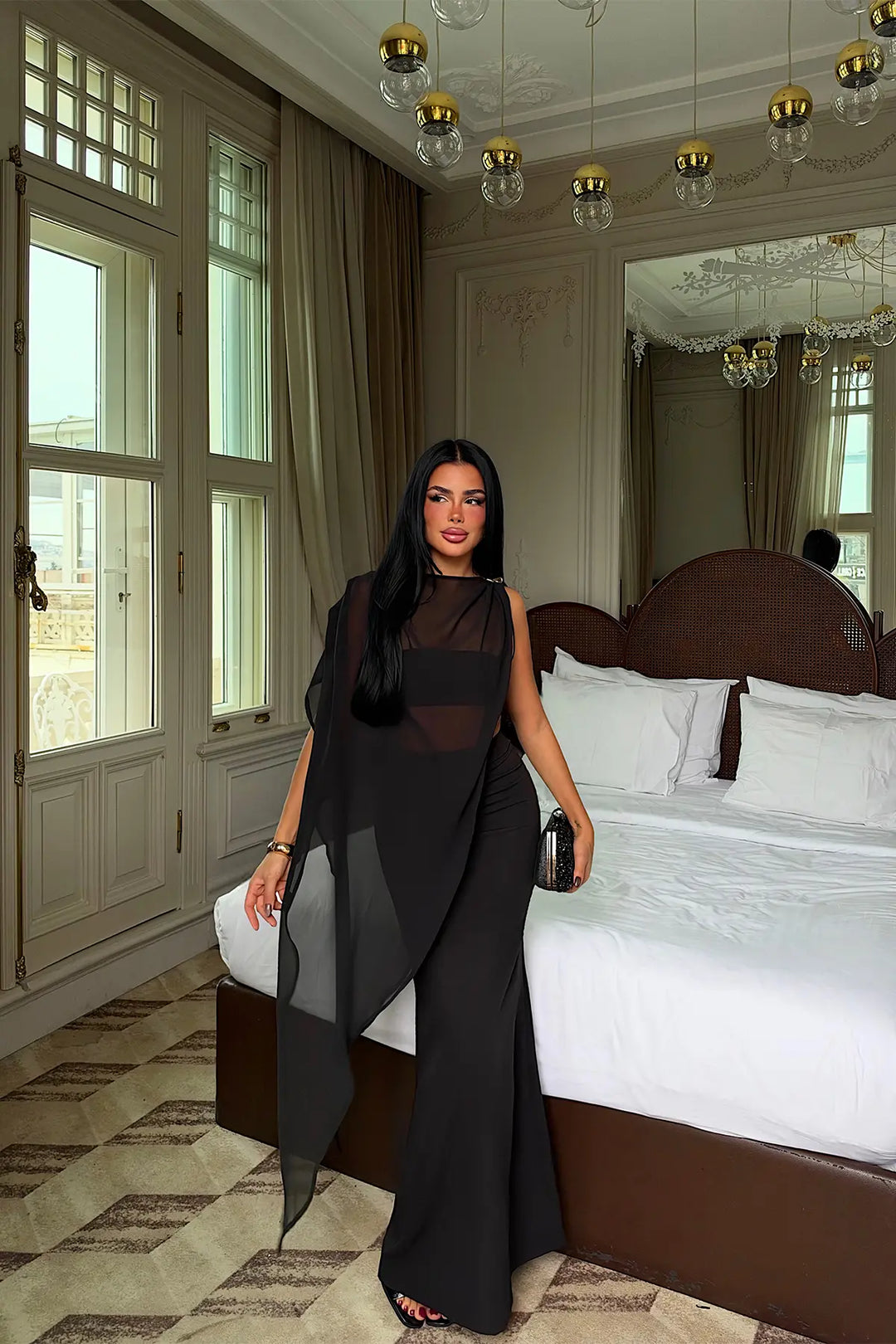 EYY Women Black Skirt Set - Foligno