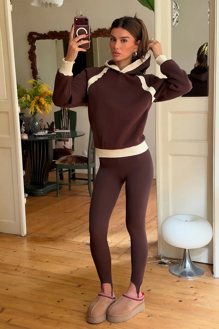 EYY Women Brown Tracksuit Set - Carlisle