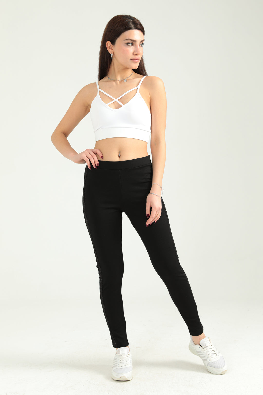 MPL Woman Plus Size Glitter Leggings 0731 - Assen