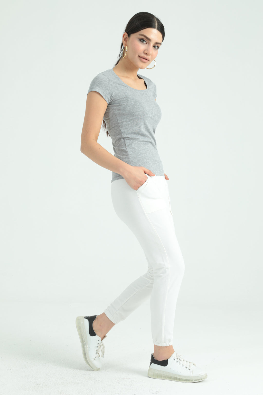 MPL Woman Short Sleeve Square Neck Bodysuit 101BY040001 - Tlalmanalco