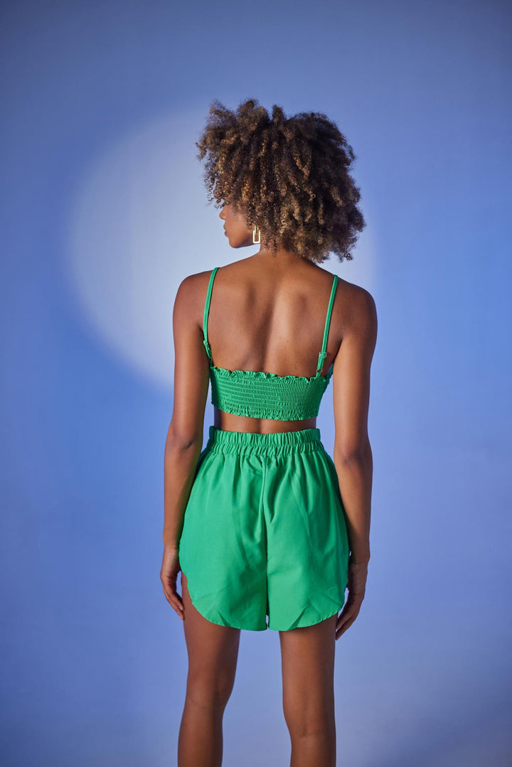 HLLY Women Green Leti Bustier - كوفنتري