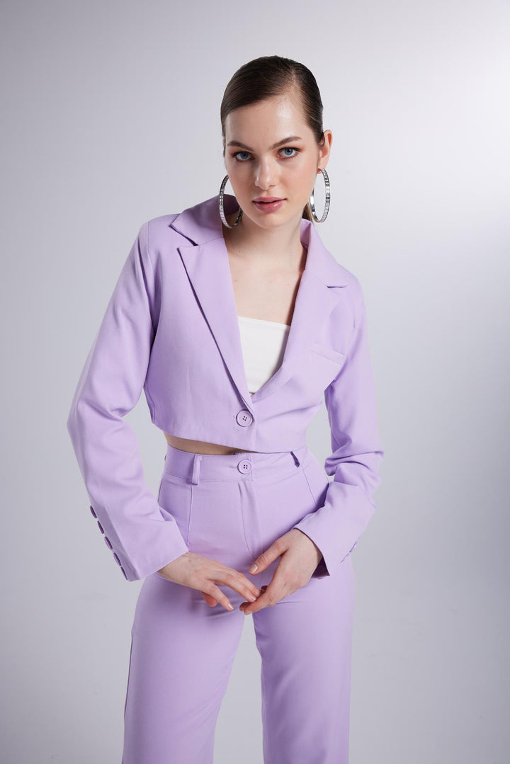 HLLY Women Panky Jacket Lilac - Cuneo