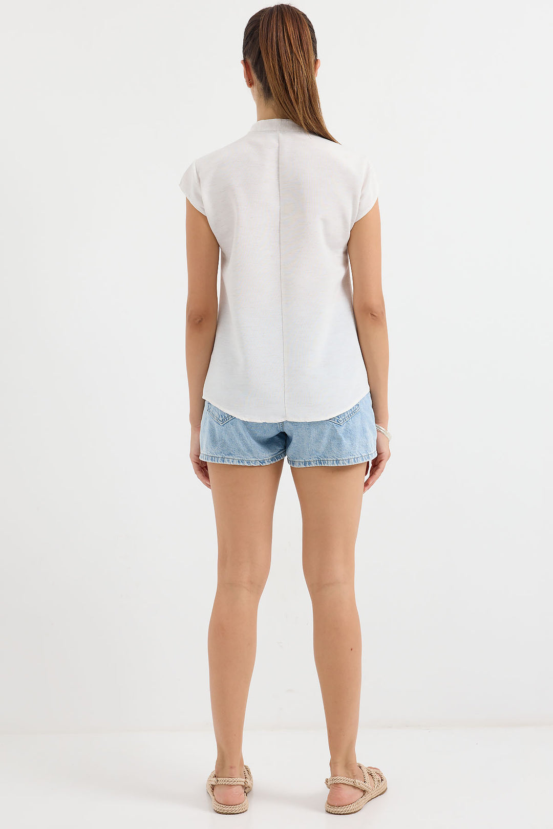 BGD Women Half Sleeve Linen Shirt - Avondale