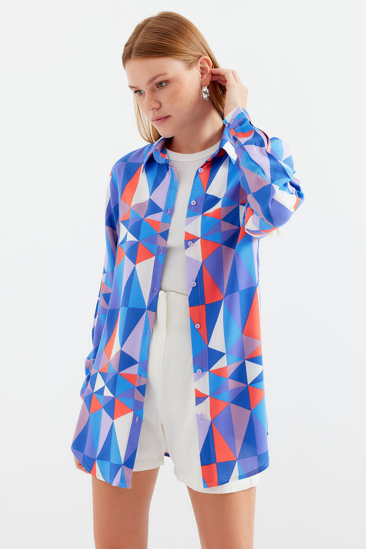 BGD Women Graphic Patterned Shirt - C.Saks - Cremona