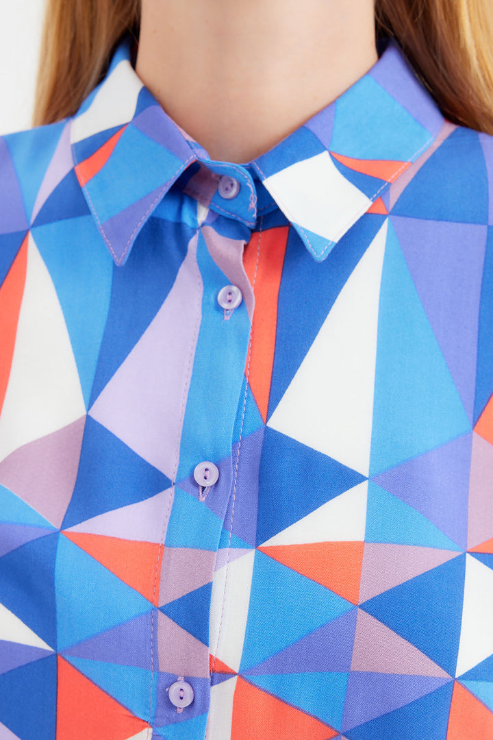 BGD Women Graphic Patterned Shirt - C.Saks - Cremona