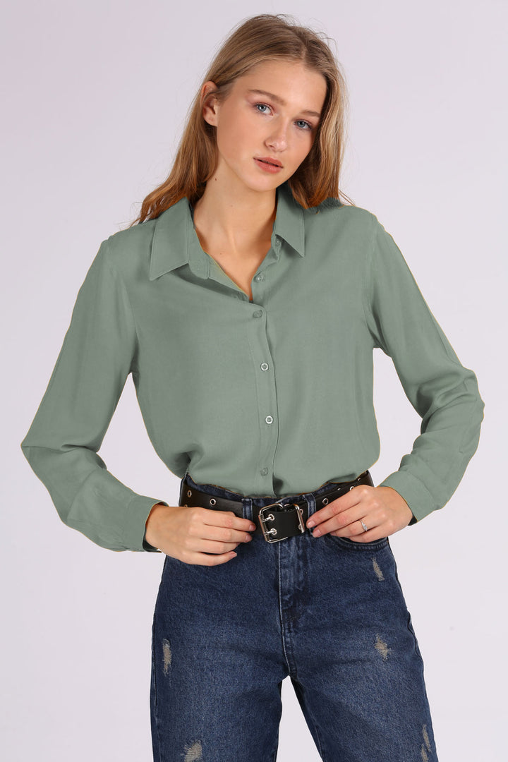 BGD Women Viscose Shirt - Çağla - Maidstone