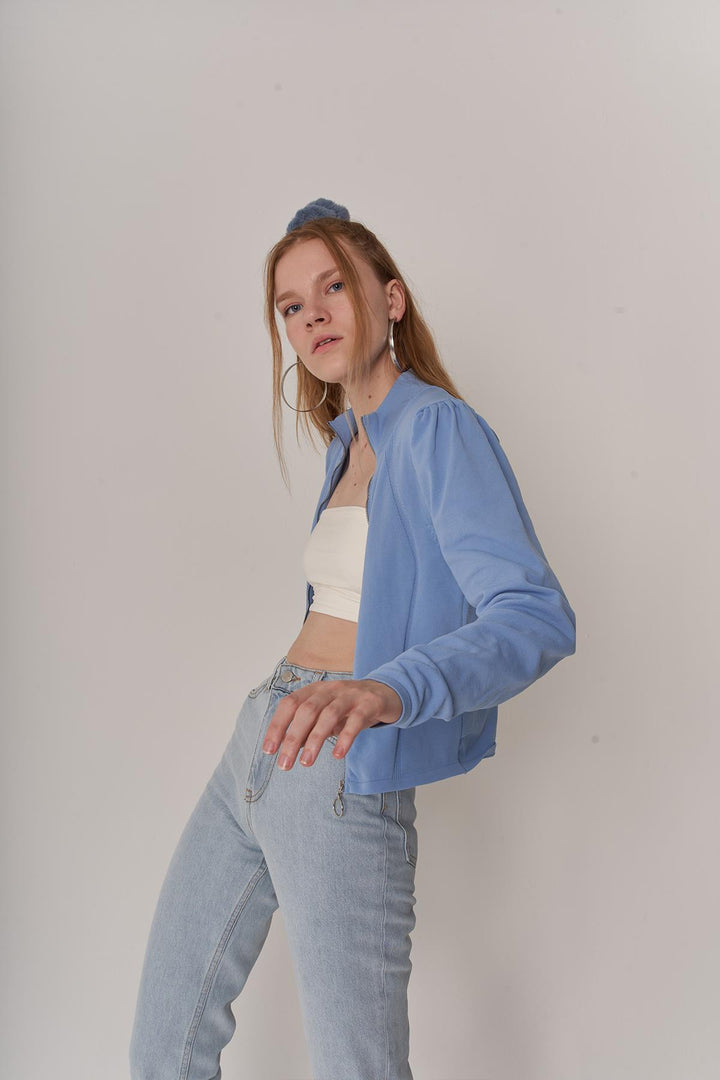 HLLY Women Rarely Sweatshirt Blue - Roseville