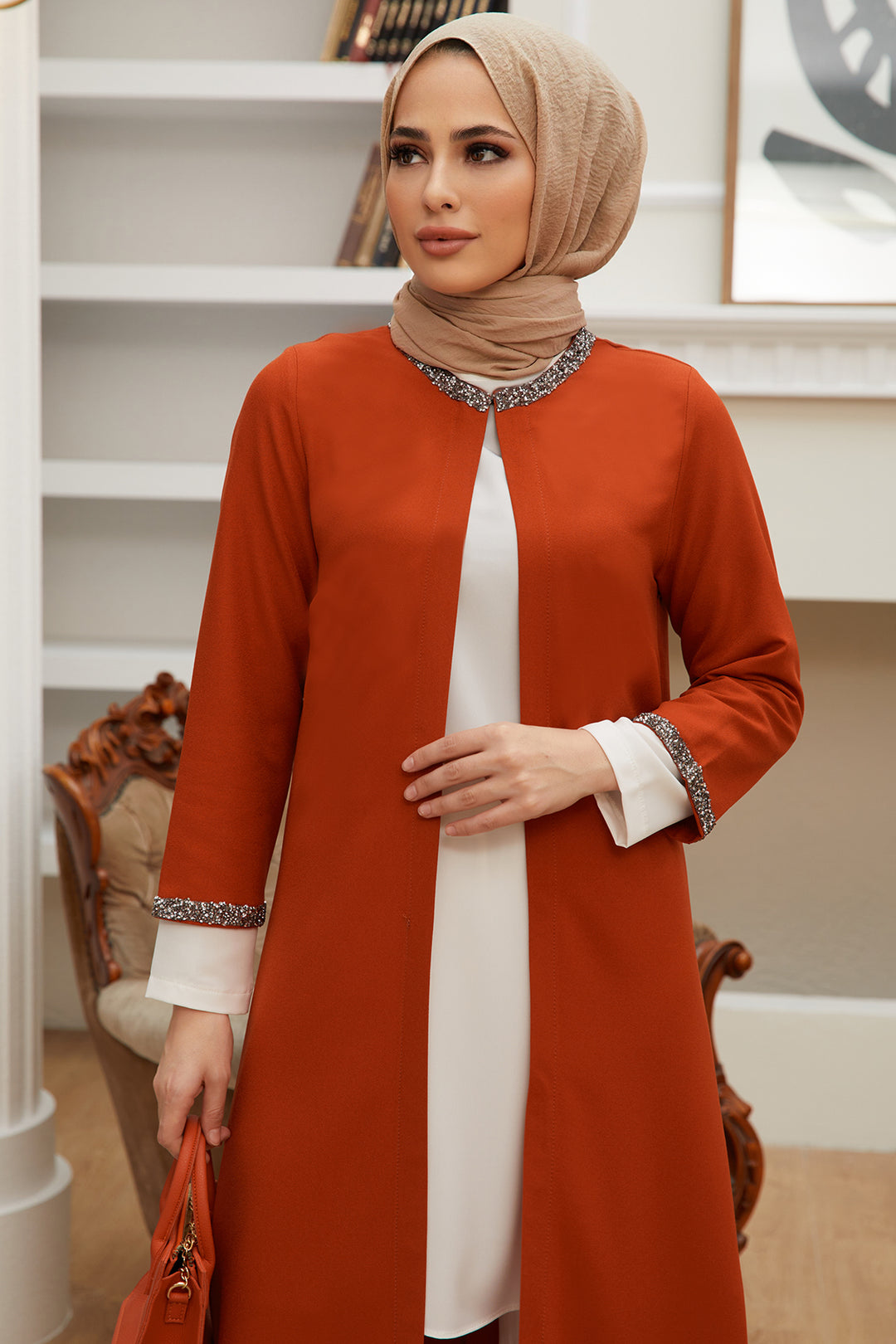 مجموعة ZRF النسائية الثلاثية المخططة بالحجر - بلاط - سانت ألبانز