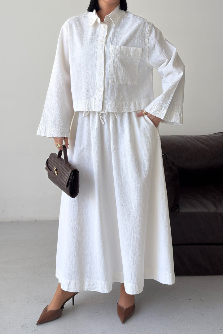 XLJ Elasticated Long Skirt - Barnsley